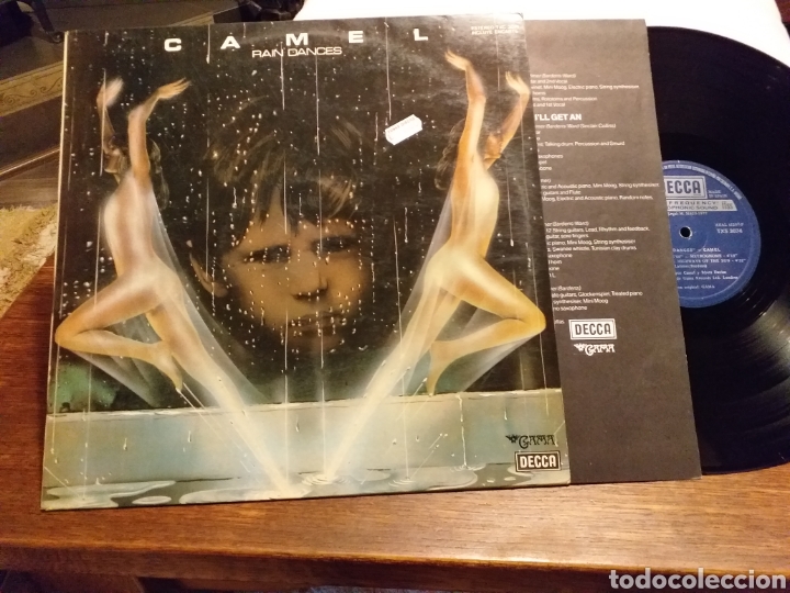 Discos de vinilo: CAMEL RAIN DANCES ESPA&Ntilde;A 1977 - Foto 1