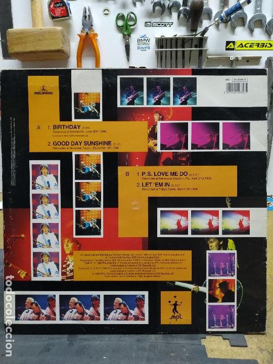 Discos de vinilo: PAUL MC CARTNEY BIRTHDAY - Foto 2