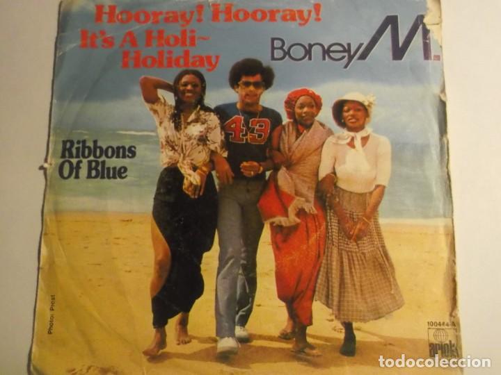 Discos de vinilo: BONEY M-HOORAY HOORAY-ORIGINAL ESPA&Ntilde;OL
