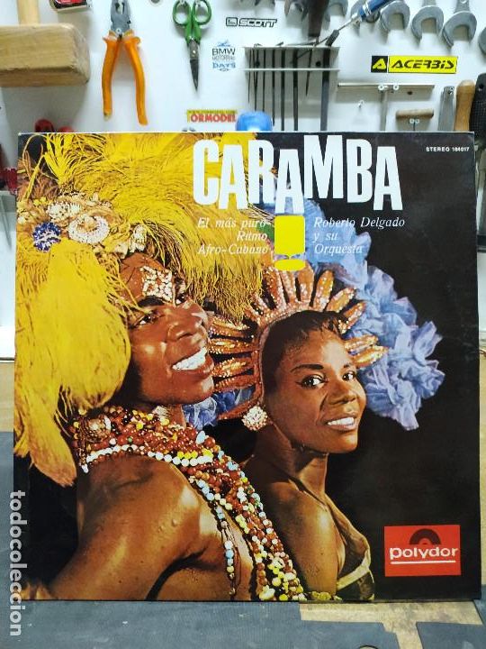 Discos de vinilo: ROBERTO DELGADO Y SU ORQUESTA CARAMBA - Foto 1