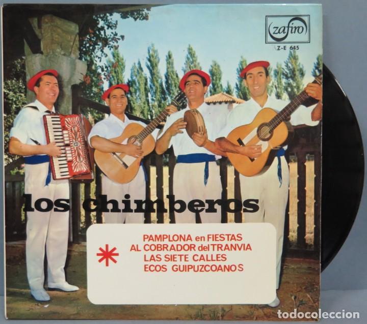 Discos de vinilo: EP. LOS CHIMBEROS. LAS SIETE CALLES - Foto 1
