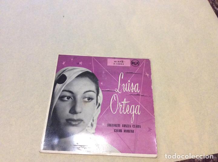 Discos de vinilo: LUISA ORTEGA - Foto 1