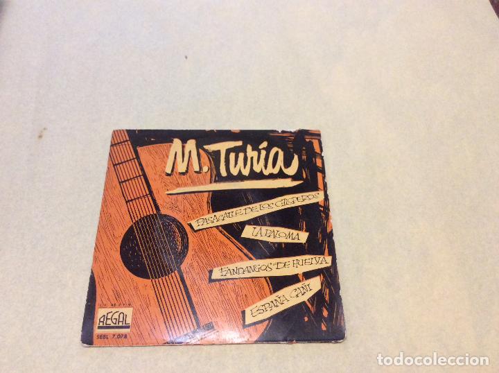 Discos de vinilo: M. TURIA - GUITARRA - Foto 1