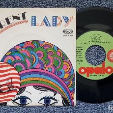 Discos de vinilo: LAURENT - LADY / PHARAON. SINGLE EDITADO POR OPALO. AÑO 1.971. Lote 194628891