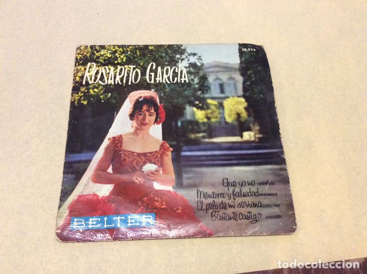 Discos de vinilo: ROSARITO GARCIA - Foto 1