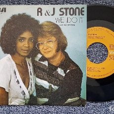 Discos de vinilo: R & J STONE - WE DO IT / WE LOVE EACH OTHER. EDITADO POR RCA. AÑO 1.976. Lote 194639271