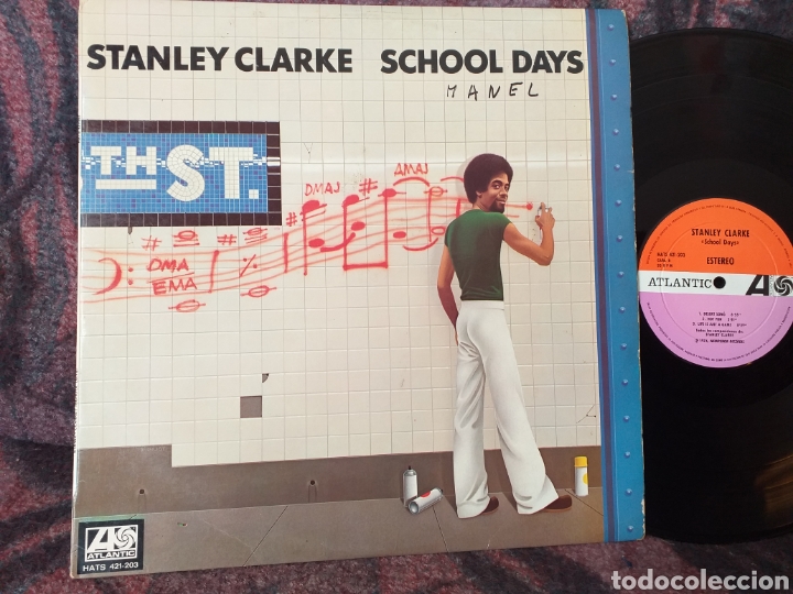 Discos de vinilo: STANLEY CLARKE SCHOOL DAYS ESPA&Ntilde;A 1976 - Foto 1