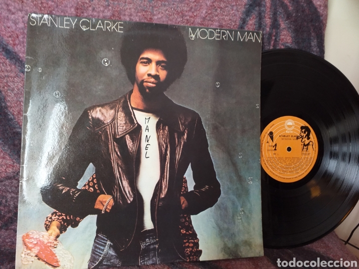 Discos de vinilo: STANLEY CLARKE MODERN MAN ESPA&Ntilde;A 1978 - Foto 1