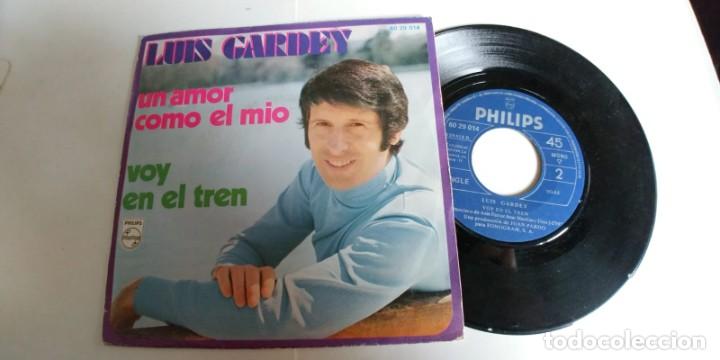 Discos de vinilo: LUIS GARDEY-SINGLE UN AMOR COMO EL MIO - Foto 1