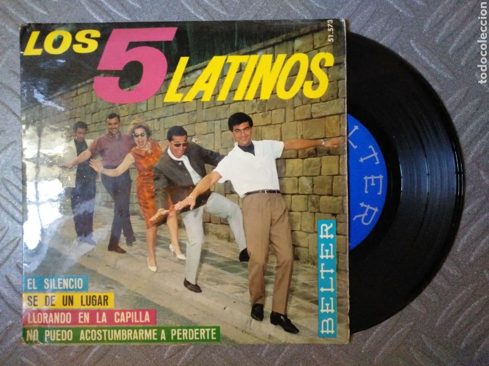Discos de vinilo: Los 5 latinos - Foto 1