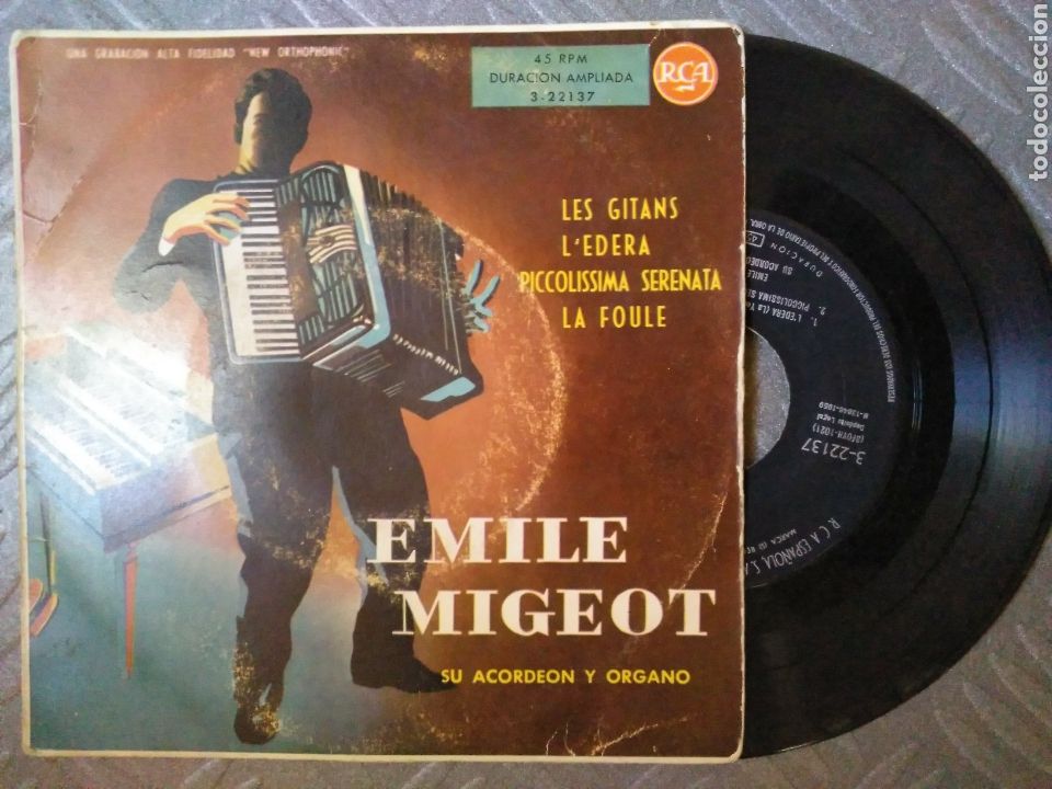 Discos de vinilo: &Eacute;mile migeot - Foto 1