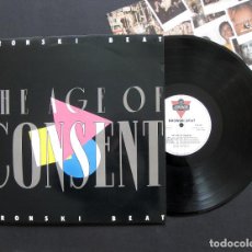 Discos de vinilo: BRONSKI BEAT – THE AGE OF CONSENT – VINILO 1984. Lote 194689802