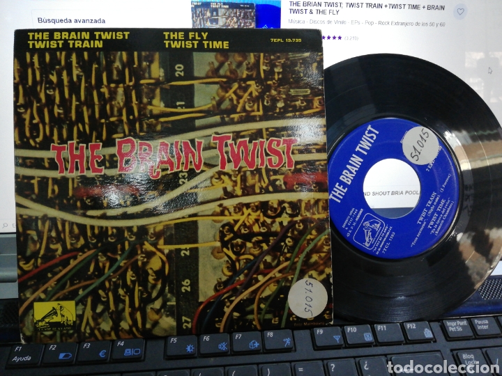 Discos de vinilo: The Brian twist ep Espa&ntilde;a 1962 - Foto 1