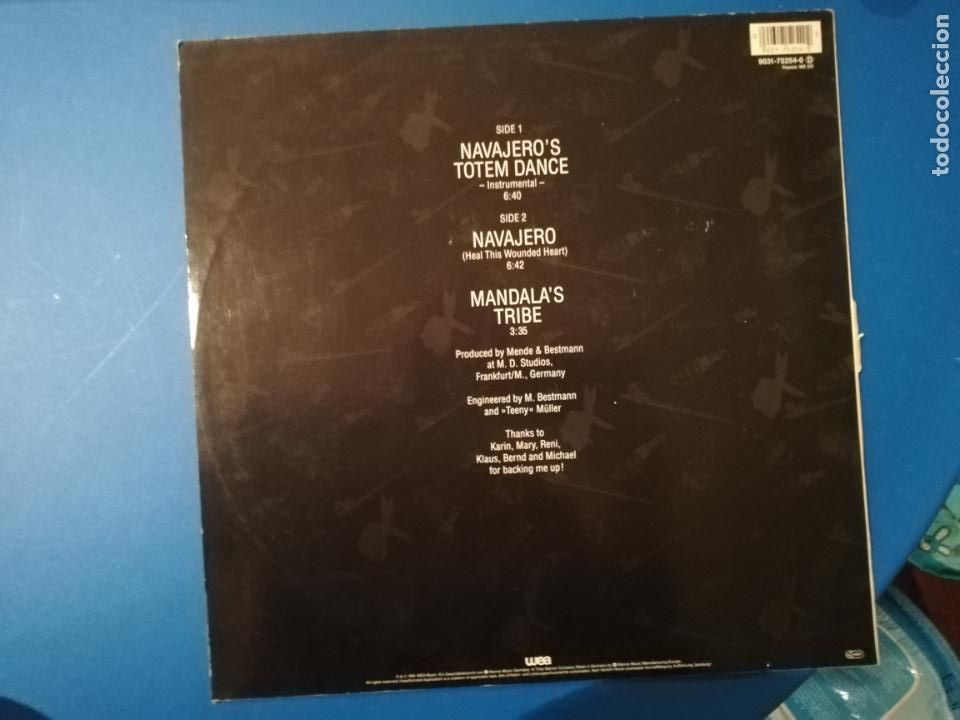 Discos de vinilo: Mandala-navajeros t&oacute;tem dance. maxi - Foto 2
