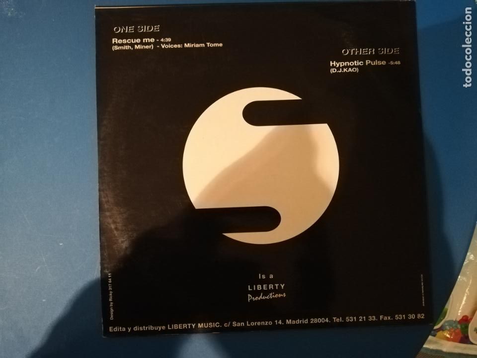 Discos de vinilo: Light choice-rescue me. maxi - Foto 2
