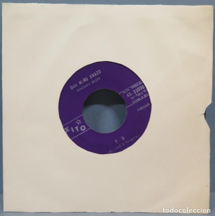 Discos de vinilo: SINGLE. TU. DUO MI&Ntilde;O ERAZO. CONJUNTO EXITO - Foto 1