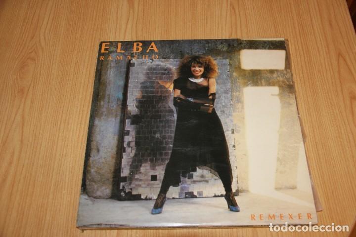 Vinyl records: Elba Ramalho - Remexer - Barclay 829 659-1 - 1986 - Edici&oacute;n Brasile&ntilde;a