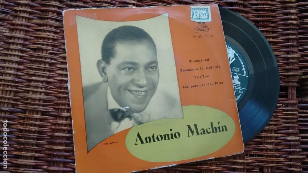 Discos de vinilo: E P ( VINILO) DE ANTONIO MACHIN - Foto 1