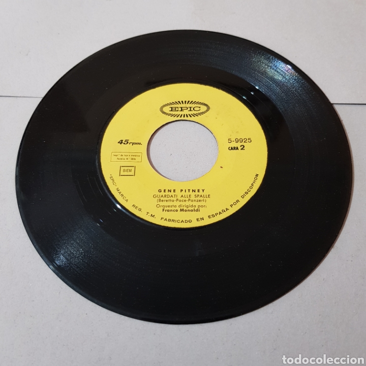 Discos de vinilo: GENE PITNEY - SAN REMO 1967 - Foto 3
