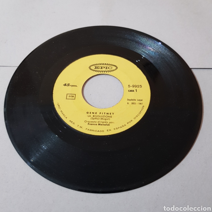 Discos de vinilo: GENE PITNEY - SAN REMO 1967 - Foto 4