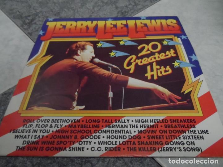 Discos de vinilo: JERRY LEE LEWIS 20 GREATES HITS - Foto 1