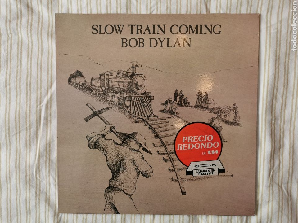 Discos de vinilo: Disco Bob Dylan Slow train coming 1979 - Foto 1