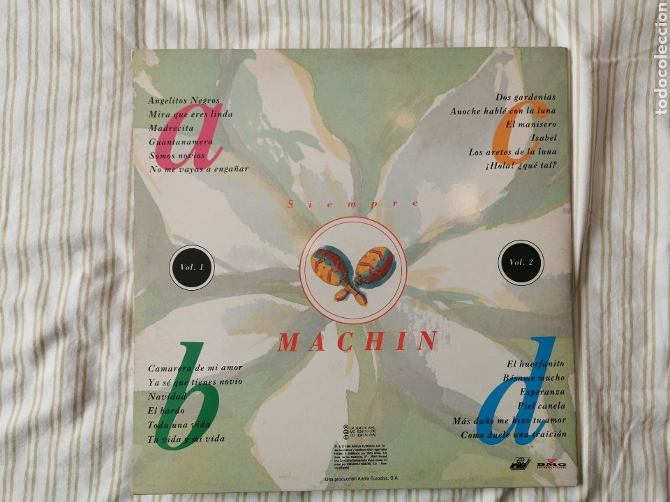 Discos de vinilo: Disco doble Siempre Antonio Mach&iacute;n 24 &eacute;xitos originales - Foto 2