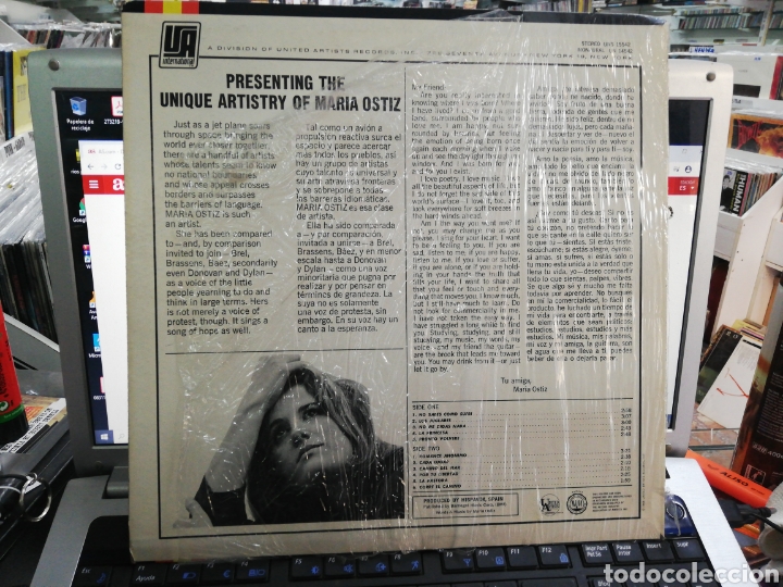 Discos de vinilo: Maria ostiz lp u.s.a. 1968 - Foto 2