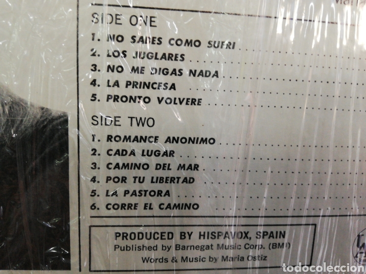 Discos de vinilo: Maria ostiz lp u.s.a. 1968 - Foto 3