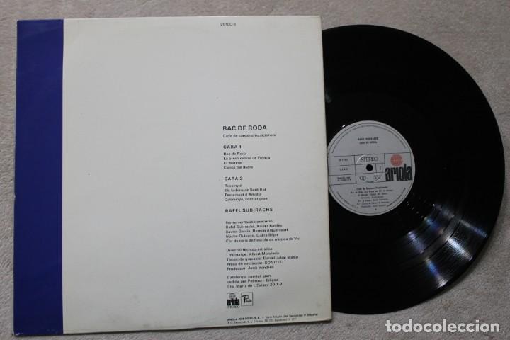 Discos de vinilo: BAC DE RODA LP VINYL  MADE IN SPAIN 1977 - Foto 2