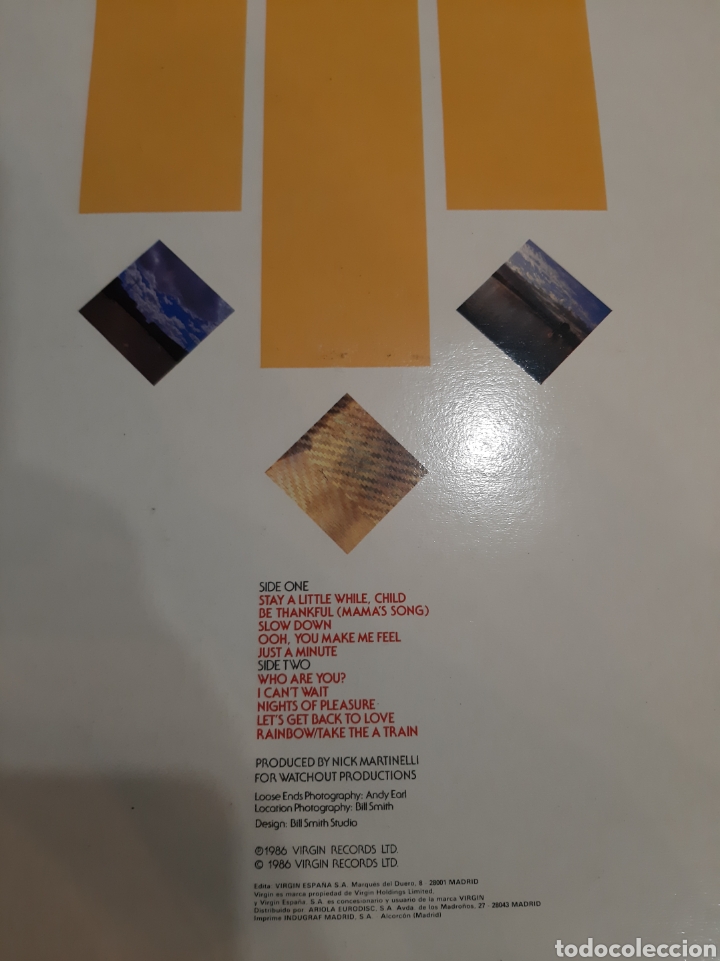 Discos de vinilo: 1986 Loose Ends Zagora - Foto 3