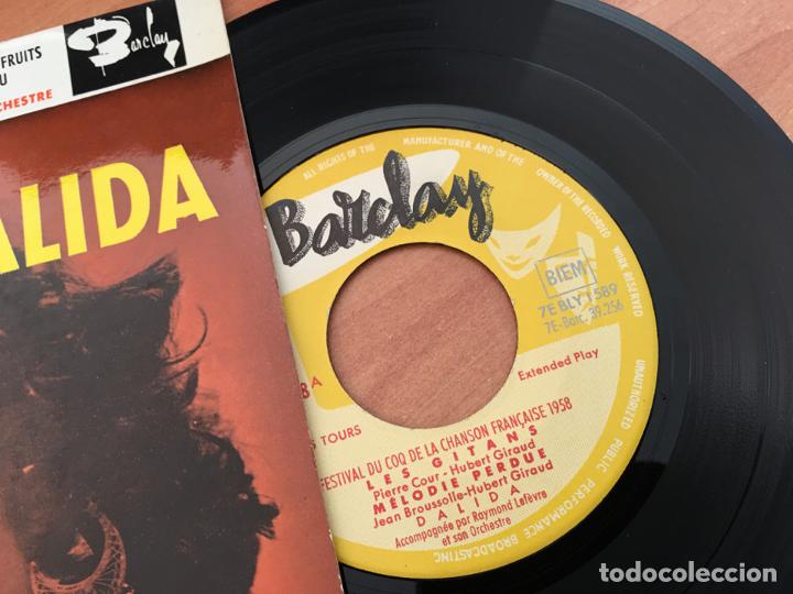 Discos de vinilo: DALIDA (LES GITANS +3) EP FRANCE (EPI15) - Foto 2