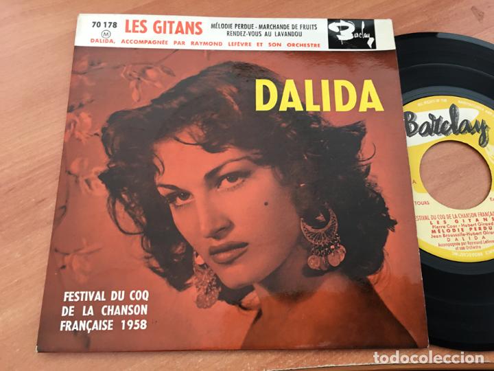 Discos de vinilo: DALIDA (LES GITANS +3) EP FRANCE (EPI15) - Foto 1