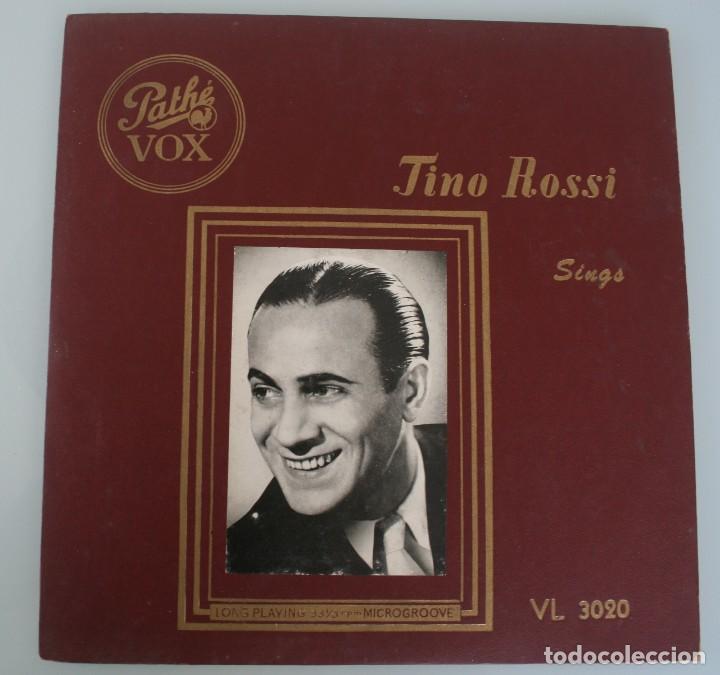Discos de vinilo: DISCO VINILO LP ALBUM: TINO ROSSI – SINGS – WITH RAYMOND LEGRAND & HIS ORCHESTRA - VER TITULOS - Foto 1 - 195037926