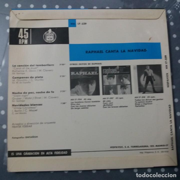 Discos de vinilo: RAPHAEL - CANTA A LA NAVIDAD - Foto 2