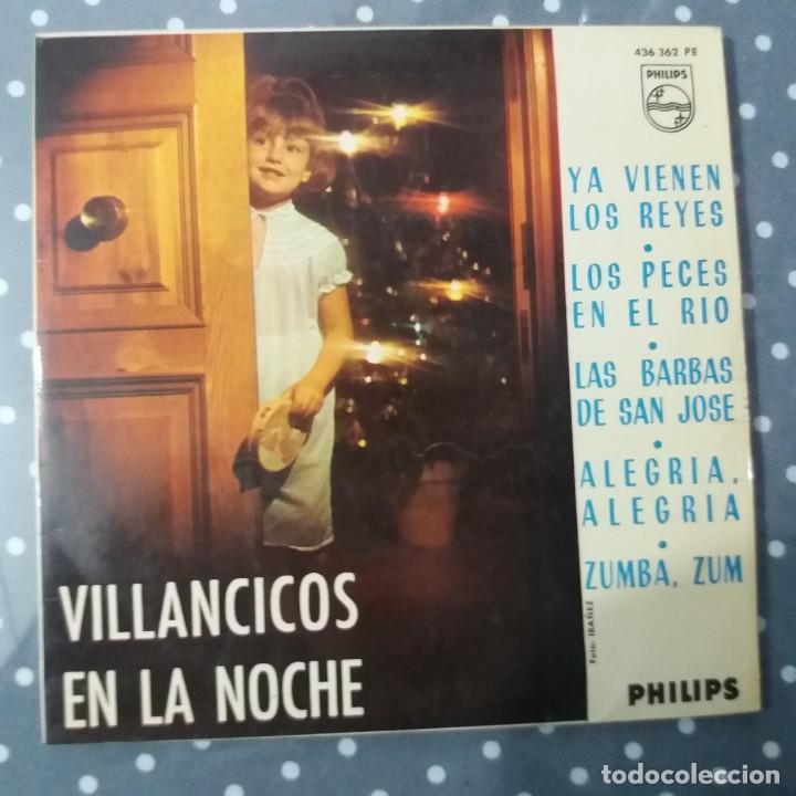 Discos de vinilo: VILLANCICOS EN LA NOCHE - Foto 1