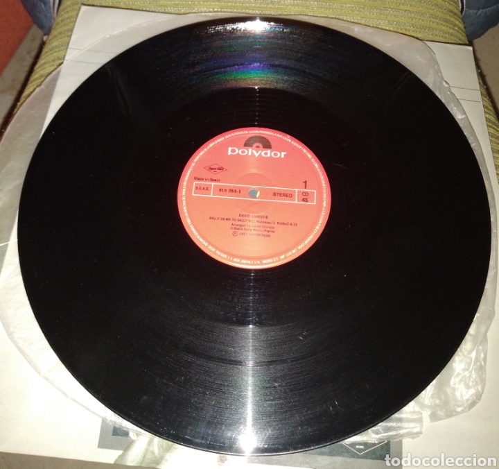 Discos de vinilo: David Christie - Rally down to Sallys - Foto 2