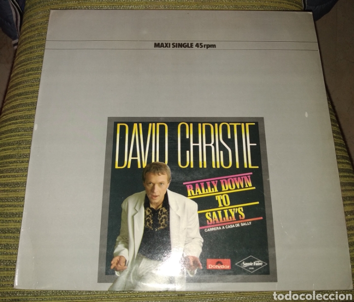 Discos de vinilo: David Christie - Rally down to Sallys - Foto 1