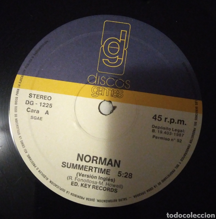 Discos de vinilo: Norman - Summertime - Foto 2
