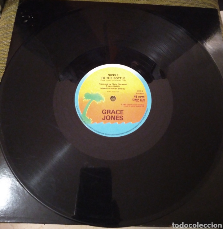 Discos de vinilo: Grace Jones - The Apple stretching - Foto 2