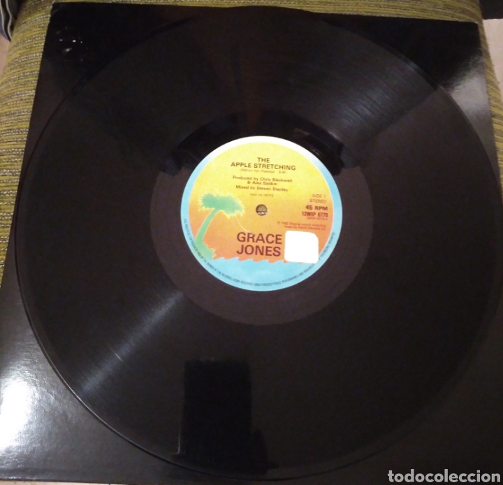 Discos de vinilo: Grace Jones - The Apple stretching - Foto 1