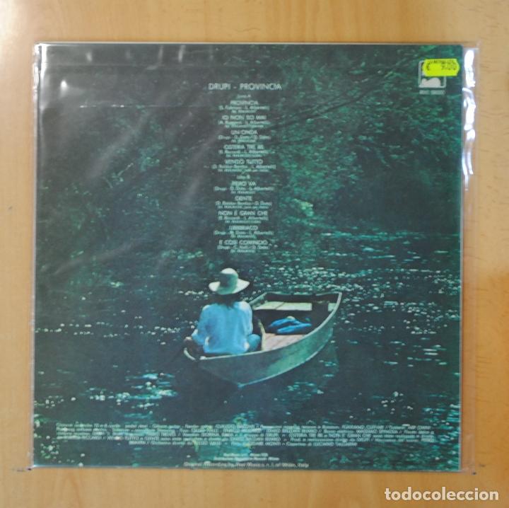 Discos de vinilo: DRUPI - PROVINCIA - LP - Foto 2