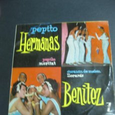 Discos de vinilo: HERMANAS BENITEZ. EP. PEPITO + 3. ZAFIROZ-E 162. 1960.