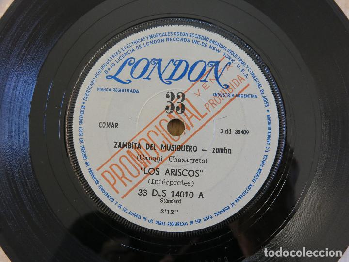 Disques de vinyle: SET 5 EPS ORIGINALES ARGENTINA LOS ARISCOS RAFAEL ROSSI Y SU CONJUNTO HERMANOS ABRODOS