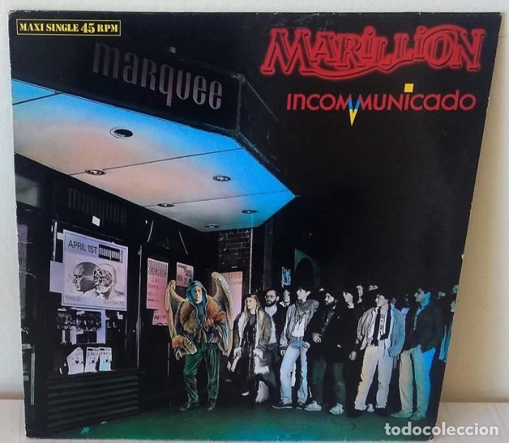 Discos de vinilo: MARILLION - INCOMUNICADO MAXI EMI - 1987 - Foto 1