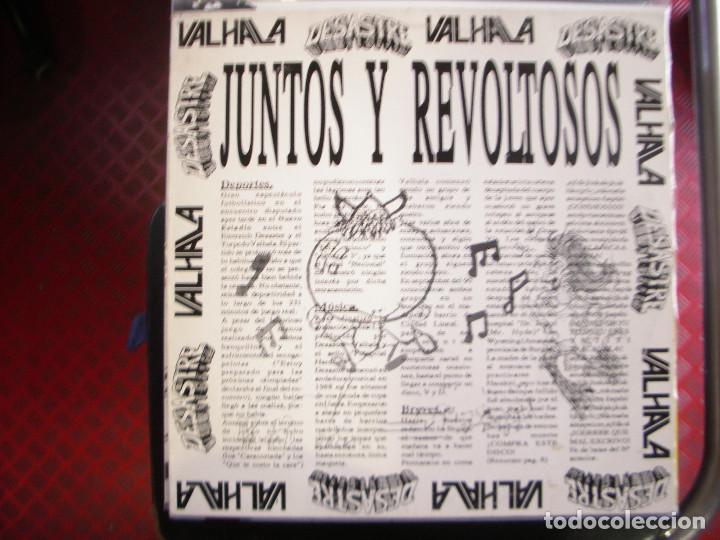 Discos de vinilo: DESASTRE- VALHALA/ JUNTOS Y REVOLTOSOS. LP. - Foto 1
