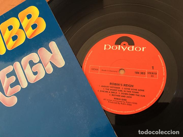 Discos de vinilo: ROBIN GIBB (ROBINS REIGN) LP GERMANY (B-10) - Foto 2