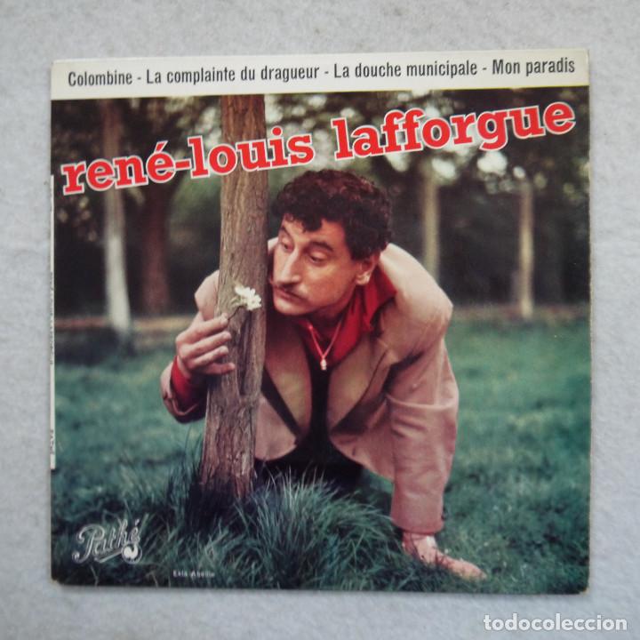 Dischi in vinile: REN&Eacute;-LOUIS LAFFORGUE - LA DOUCHE MUNICIPALE - COLOMBINA Y DOS CANCIONES MAS - EP 1959