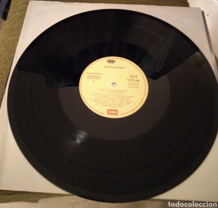 Discos de vinilo: Carlos Su&aacute;rez - Sola en la catedral - Foto 2