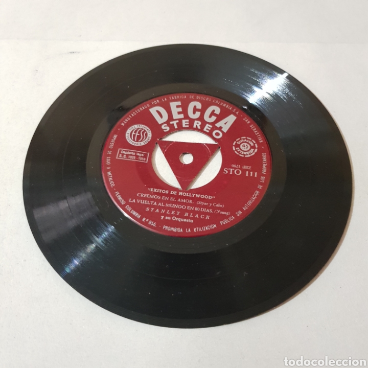 Discos de vinilo: STANLEY BLACK SU PIANO Y SU ORQUESTA - EXITOS DE HOLLYWOOD - Foto 3